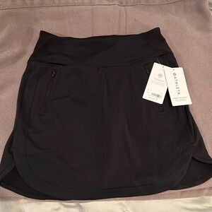 Athleta NWT black fairway skort